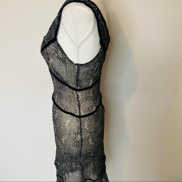 Alannah Hill Size 12 Sheer Midi Dress 100% SILK - Picture 10 of 13